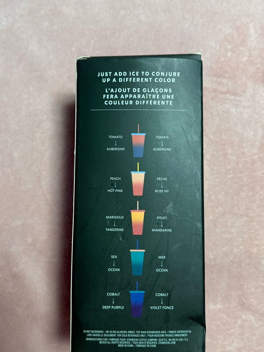 Starbucks Color-Changing Reusable Cold Cup Set - Picture 2 of 2